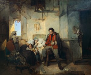 Le retour du soldat blessé - Gerolamo Induno
