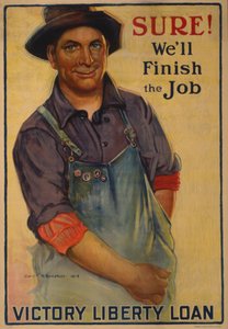 Bien sûr ! Nous finirons le travail Prêt de la Victoire, 1918 - Gerrit Albertus Beneker