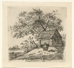 Cruche à lait près d