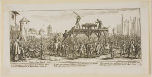 La roue, quatorzième planche des Grandes misères de la guerre - Gerrit Lucasz van Schagen