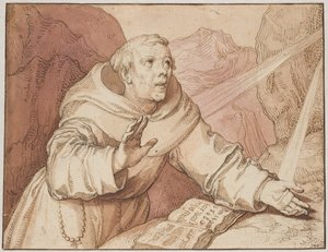 Saint François recevant les stigmates - Gerrit Pietersz.