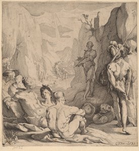 Jean-Baptiste prêchant