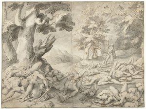 Samson après avoir vaincu les Philistins - Gerrit Pietersz. Sweelink