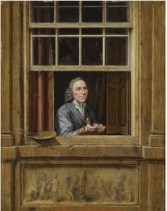 Autoportrait à la fenêtre - Gerrit Zegelaar