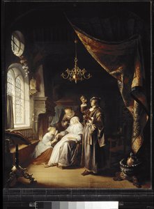 La femme hydropique - Gerrit Dou