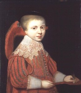Portrait du Prince de Nassau jouant au Volant