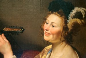 Joueur de luth, 1624
