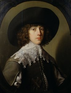 Prince Rupert (1619-82) neveu du roi Charles Ier (1600-49) - Gerrit van Honthorst