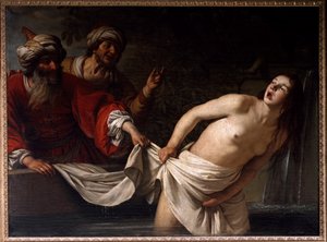 Suzanne au bain - Gerrit van Honthorst