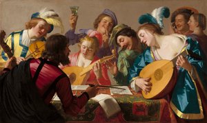 Le Concert, 1623