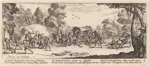 Attaque sur une calèche