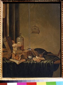Nature morte aux livres