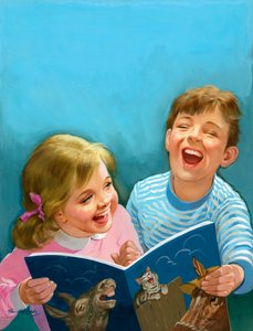 Les enfants rient