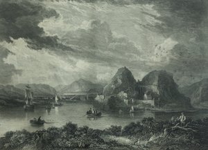 Château de Dumbarton, vers 1880