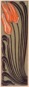 Ornement de tulipes
