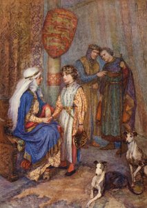 Pièce de William Shakespeare : Le Roi Jean - Gertrude E. Demain (after) Hammond