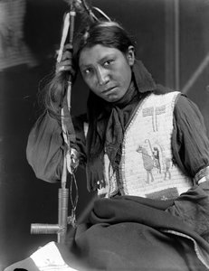 Charles American Horse, membre du Wild West Show de Buffalo Bill, c.1900 - Gertrude Käsebier