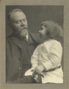 [Eduard Käsebier et son petit-fils Charles F. O