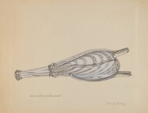 Bouteille à soufflet, vers 1936 - Gertrude Lemberg