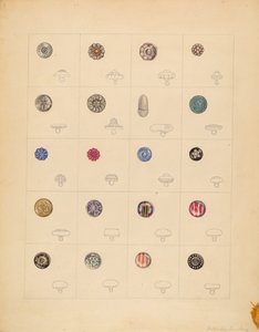 Boutons, vers 1937 - Gertrude Lemberg