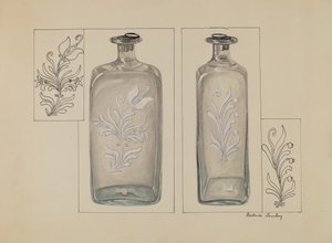 Bouteille de liqueur