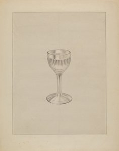 Verre à vin, vers 1936 - Gertrude Lemberg