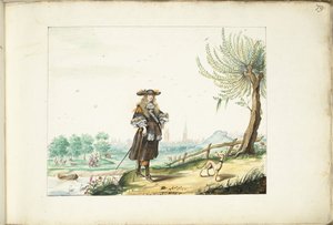 Moses ter Borch à la campagne près de Zwolle