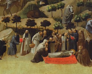 Détail de la Thébaïde, mort d