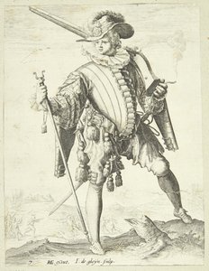 Soldat avec arquebuse