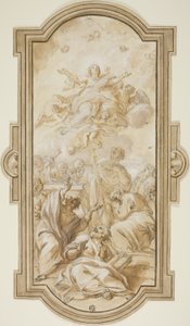 Assomption de la Vierge - Giacinto Calandrucci