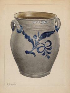 Pot, vers 1937 - Giacinto Capelli