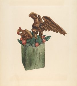 Écureuil et Aigle, vers 1939 - Giacinto Capelli