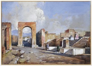 Italie, Fouilles de Pompéi