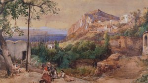 Vue de Capri - Giacinto Gigante