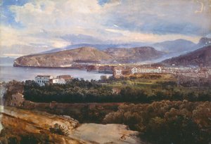 Vue de Sorrente, par Giacinto Gigante