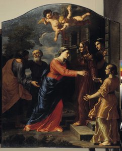 La Visitation. La Vierge Marie visite Élisabeth