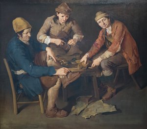 Les cordonniers - Giacomo (1698 1767) Ceruti