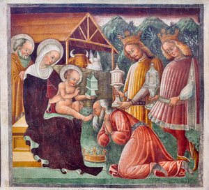 Adoration des Mages (détail)