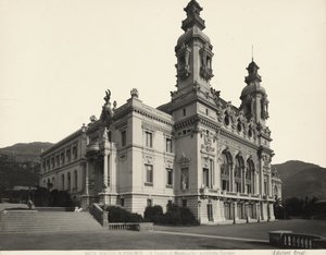 Extérieur du Théâtre Montecarlo, Monaco - Giacomo Brogi