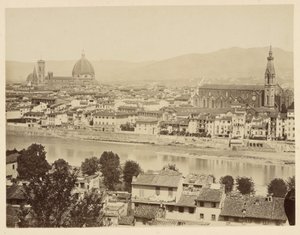 Florence. Panorama - Giacomo Brogi