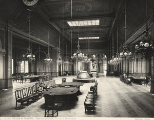 Salle de jeu, Casino de Montecarlo, Monaco