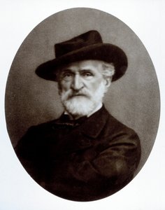 Portrait de Giuseppe Verdi - Giacomo Brogi