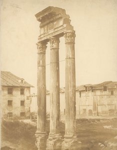 [Ruines romaines], années 1860 - Giacomo Caneva.