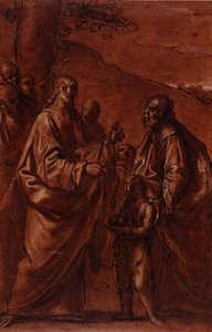 Le Miracle des pains et des poissons (c.1611-14) - Giacomo Cavedoni