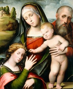Le mariage mystique de Sainte Catherine