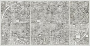 Carte universelle du monde, Gastaldi, Giacomo - Giacomo Gastaldi