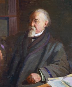 Portrait de Cesare Lombroso (1835-1909), anthropologue et criminologue italien, par Giacomo Grosso (1860-1938) - Giacomo Grosso