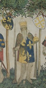 Charlemagne des Neuf Preux, 1418-30 - Giacomo Jaquerio