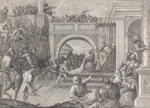 Le Doge Enrico Dandolo couronne Baldovino premier empereur de l