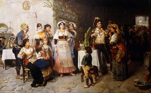 Préparatifs pour le mariage - Giacomo Mantegazza